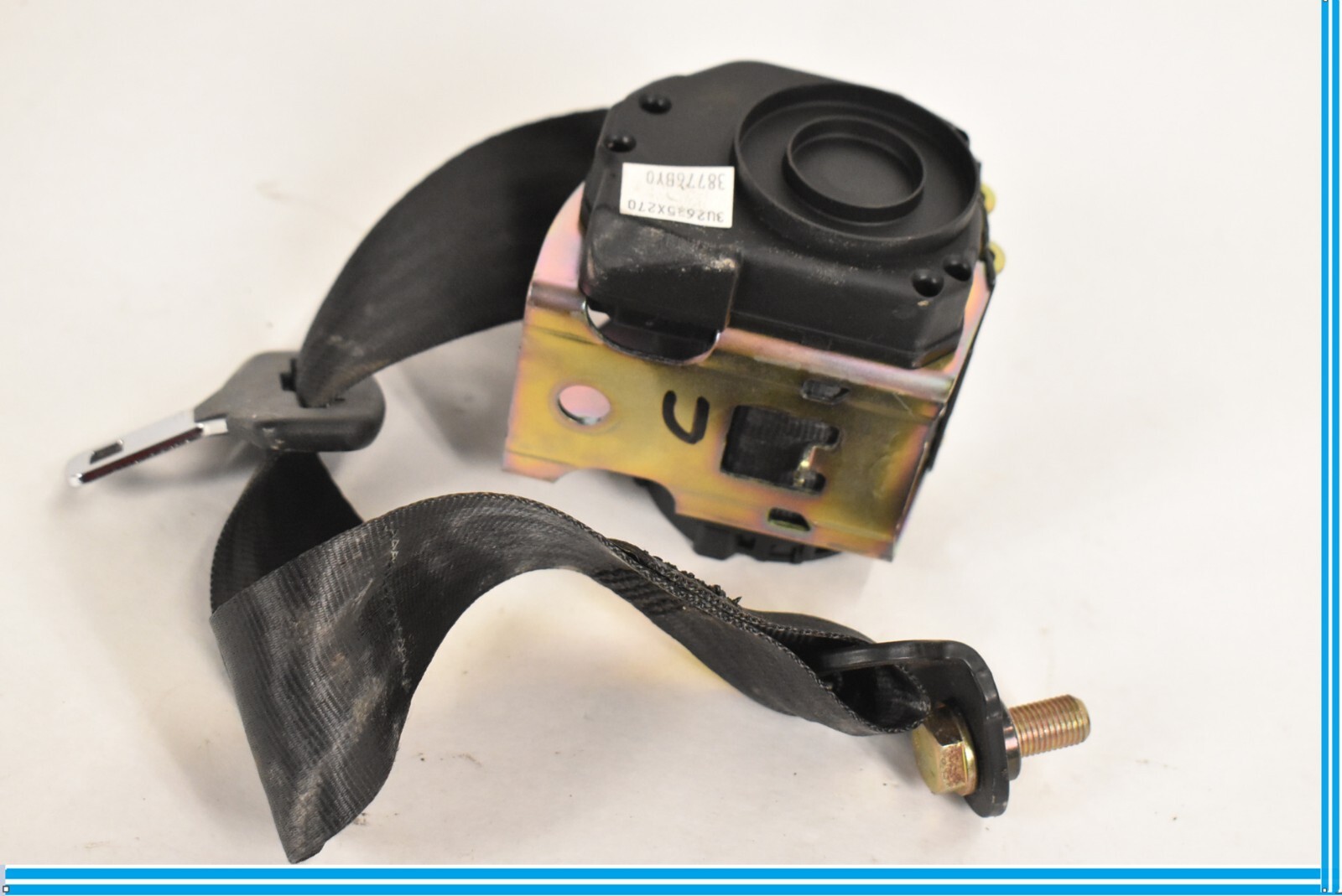 OEM Maserati M139 Quattroporte 05-08 Rear Left or Right Seatbelt Black 0403049