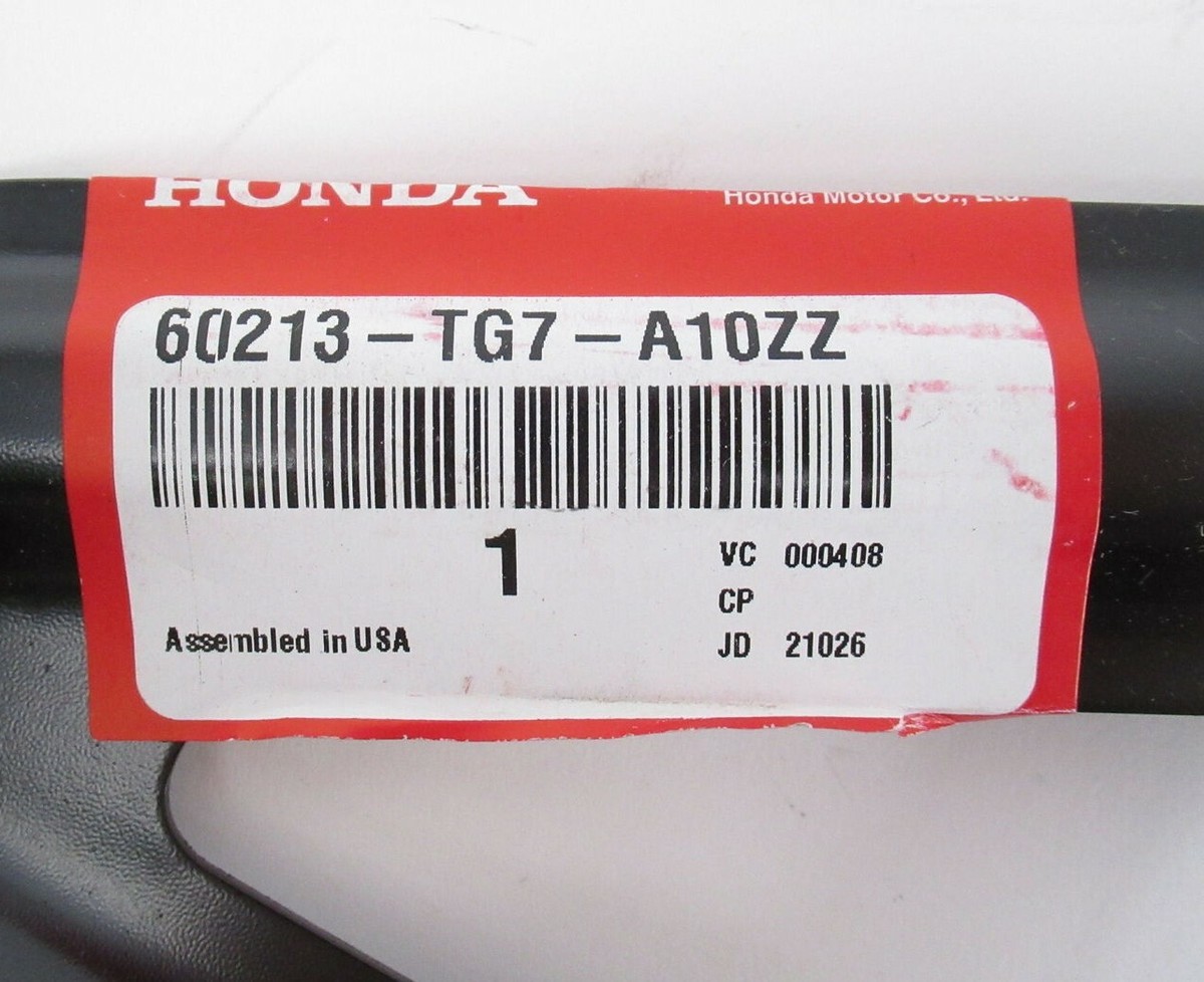 Genuine OEM Honda 60213-TG7-A10ZZ Passenger Front Fender Stay 2019