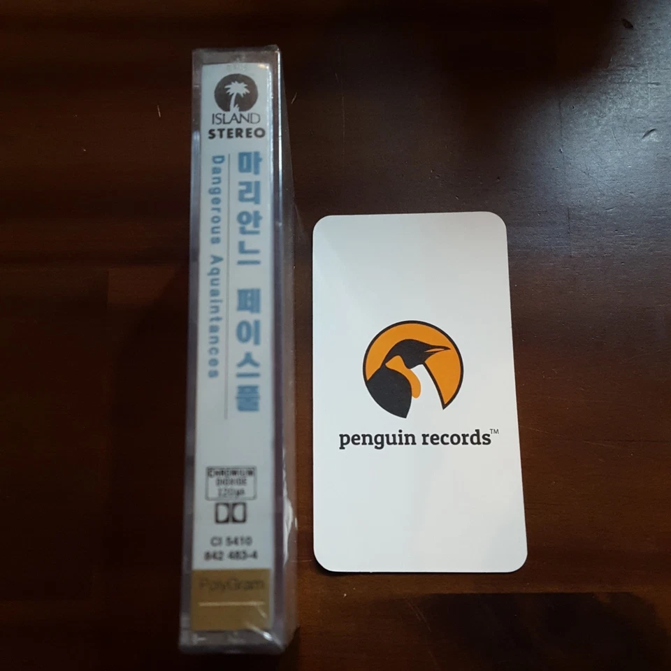 MARIANNE FAITHFUL - DANGEROUS AQUAINTANCE CASSETTE TAPE KOREA EDITION SEALED Foto 2 de 4