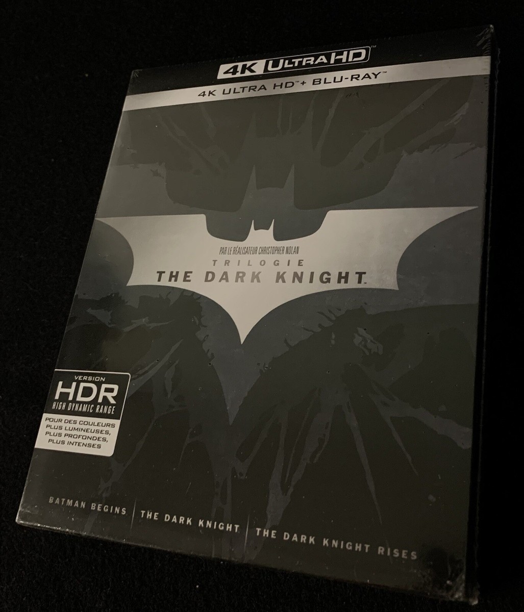 The Dark Knight Trilogy (4K UHD/BD) [9-Disc, France Import
