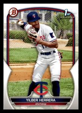 Yilber Herrera 2023 Bowman Prospect 1ST RC #BP-86 Twins Rookie BUY3GET1FREE