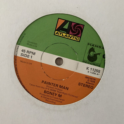Boney M - Painter Man / He Was A Steppenwolf - VG 7  vinyl single 70 s Pop Disco