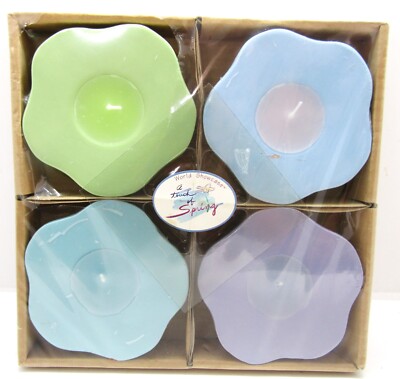 World Showcase, A Touch of Spring, Candle 4-Piece Set.