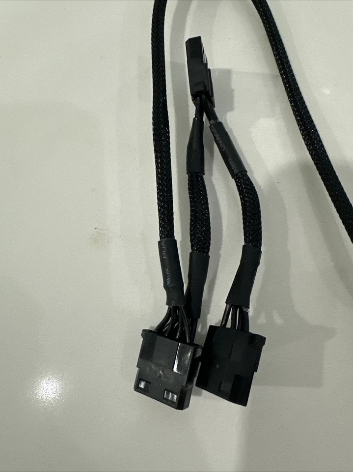 EVGA SuperNOVA 650 750 850 1000 G5 6-pin to 3x 4pin Perif/Molex Cable ORIGINAL - Image 3 of 3