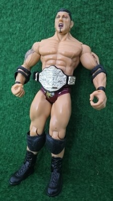 Wwe Wrestlemania 21 Batista Figur World Heavy Weight Champion Jakks 2003 19,5cm