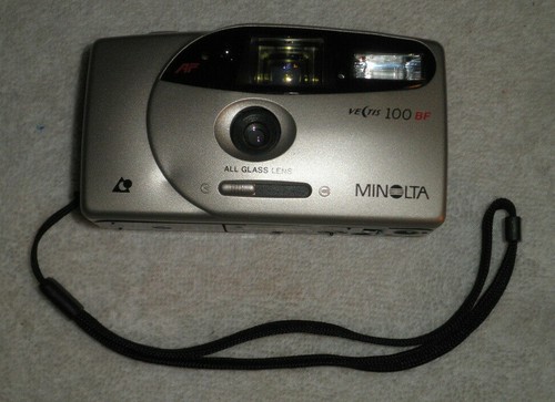 Minolta Vectis 100 BF Silver APS Compact Point & Shoot Camera - Picture 2 of 7