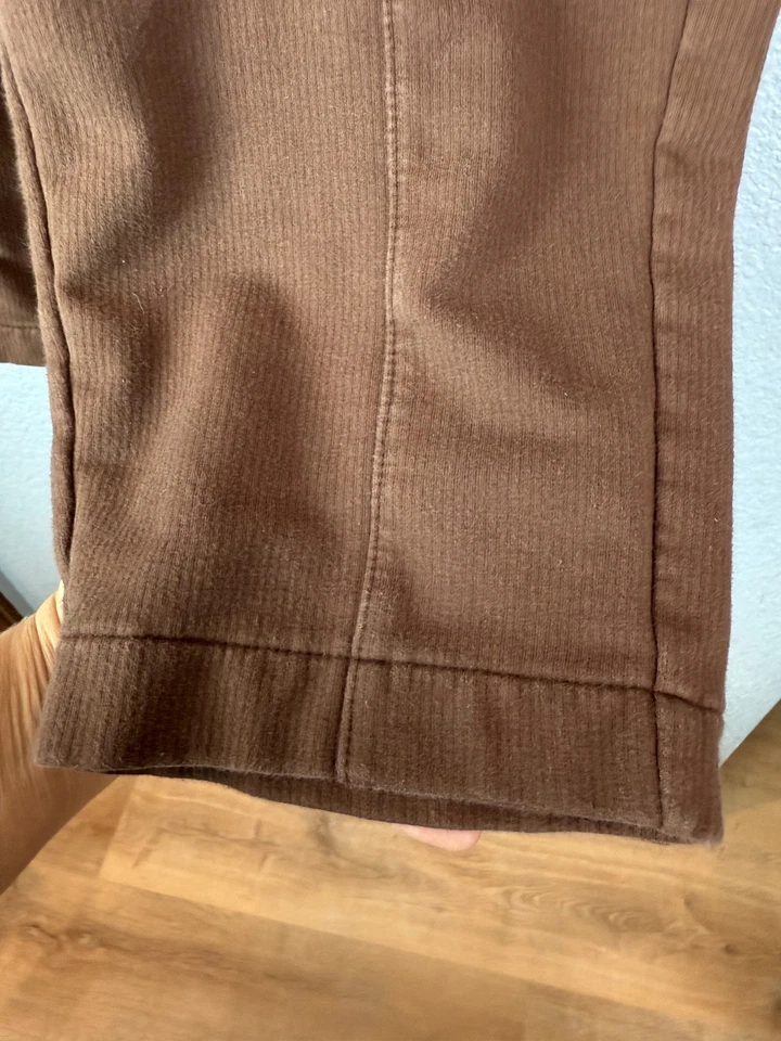 Madewell MWL Pants Womens Medium Brown Corduroy Pull On Stretch Casual Pockets - Image 2 of 4