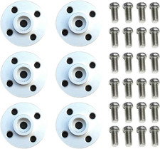 Metal Servo Arm 25T Disc Metal Horns for MG995 MG996R RC Servos Robot,6Pcs
