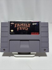 Family Feud Super Nintendo Entertainment System 1993 SNES Tested Works