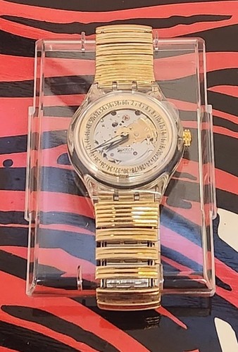 Swatch watch GOLDEN SIXTIES SAK115 1995 Automatic 23 Jewels Swiss made NOS - Picture 6 of 9