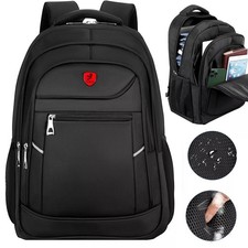 15.6 inch Laptop Backpack Waterproof Men Women Large Rucksack Travel School Bag