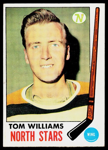Tom Williams #128 1969 Topps card