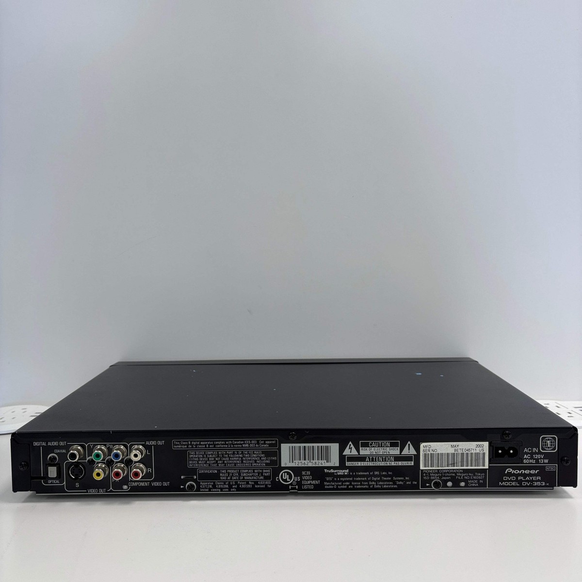 Pioneer DV-353 DVD Player for sale online | eBay