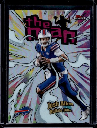 2025 Topps Finest Josh Allen The Man #TM-1 Bills