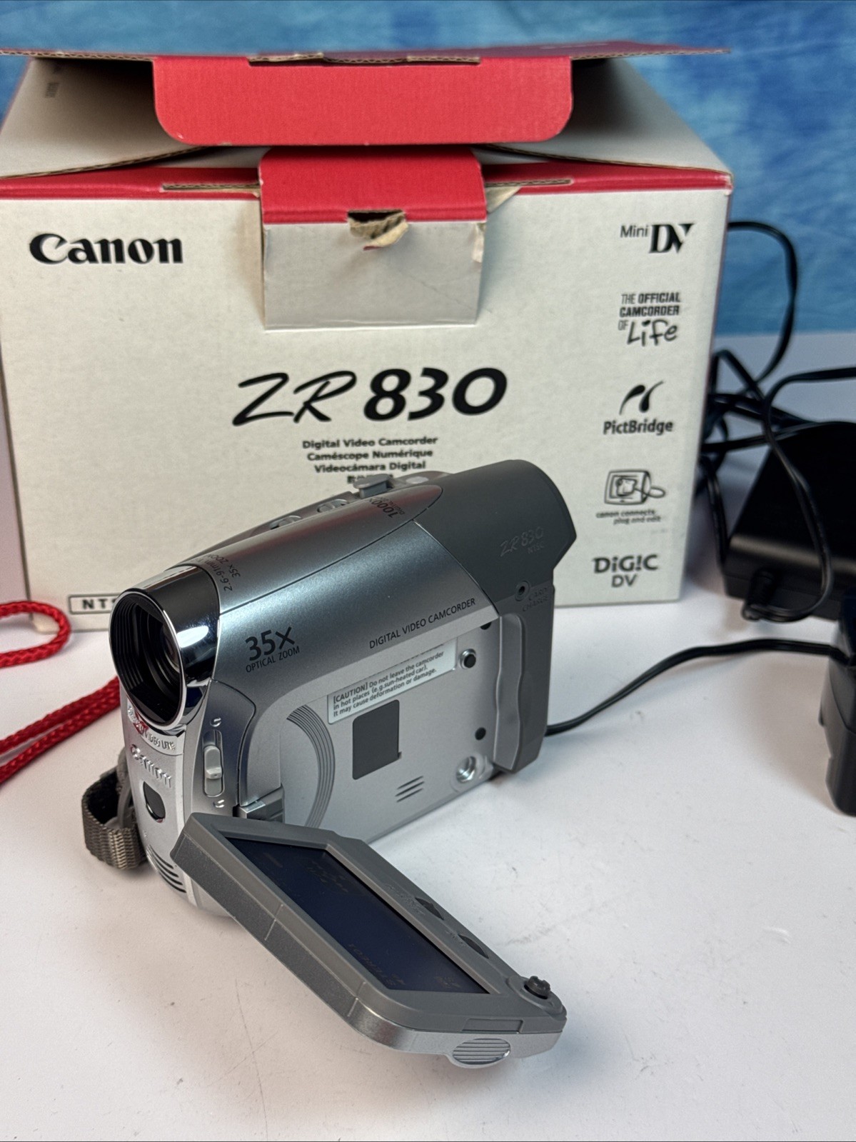 Canon ZR830 Mini DV Tapes (COR)