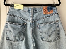 Early-mid 2000s Levi's 501 Blue Denim Jeans Men's 32W x 32L Button Fly Straight