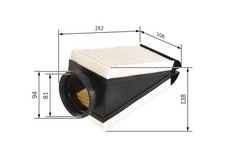 Luftfilter Motorluftfilter 2615Mm f&uuml;r Mercedes W205 Limo S205 Kombi 14-18