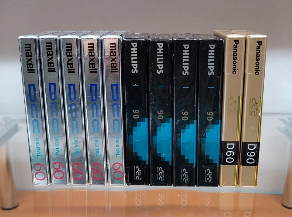 Philis DCC CINTA DE CASETE DIGITAL EN BLANCO (11) (SELLADA) Foto 2 de 4