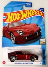 2022 Hot Wheels Red Alfa Romeo BC Competizione 156/250 Factory Fresh 7/10
