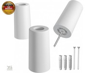 Loumaxx TüRstopper Boden Aus Gummi - BodentüRstopper Ø 40 Mm X 75 Mm - Zum Sc