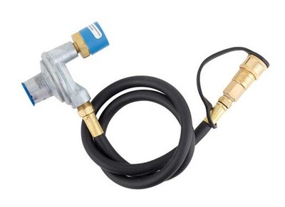 Portable Grill Adapter to Dispensing Bottle | 1 Inch-20 Inlet | 36 Inch Hose