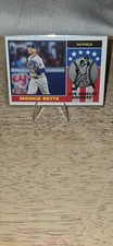2025 Topps Heritage '76 Player Icons - #76PI-13 Mookie Betts Dodgers.  Holo Foil
