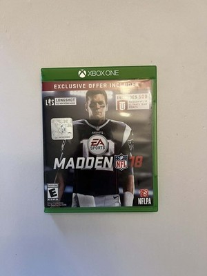Madden NFL 18 For Xbox One Football Very Good 