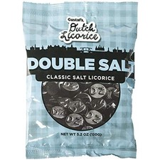 Gustaf's Licorice Dutch Double Salt 5.29oz Bag