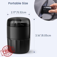 Pill Crusher Cutter Box Purple White, 3-in-1 Tablet Grinder