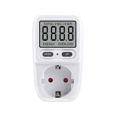AC 230V EU Digital LCD Power Meter Wattmeter Socket Energy Meter Socket Electric