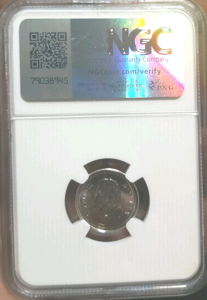 TOP POP 2024 CANADA 10 cents coin BLUE NOSE NGC MS-69 Fantastic Grade BID LOW!! - Image 4 of 4