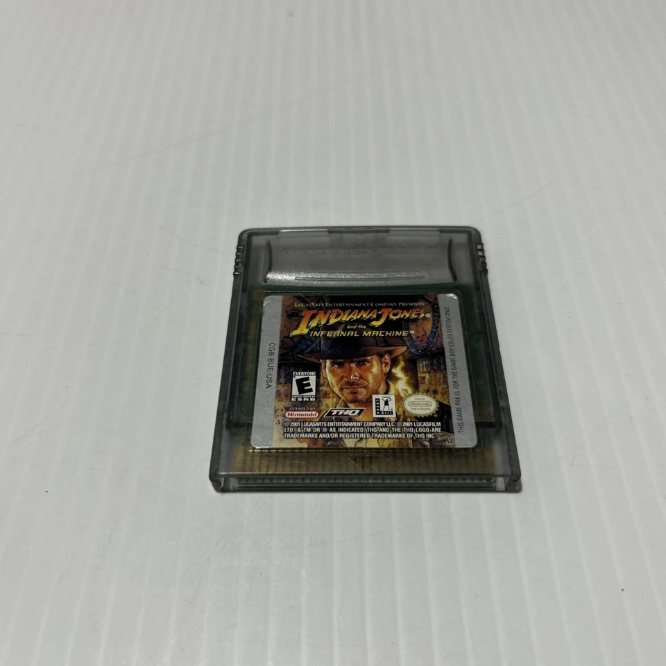 Indiana Jones and the Infernal Machine (Nintendo Game Boy Color, 2001) Foto 2 de 3