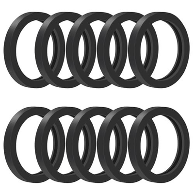 #ad 10pcs Gas Can Spout Gaskets Rubber Ring Replacement Cangaskets Fuel Washer Seals $7.69