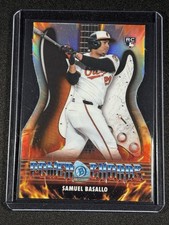 2026 Bowman Chrome Power Chords RARE DIE-CUT INSERT PC-25 Samuel Basallo, Baltim