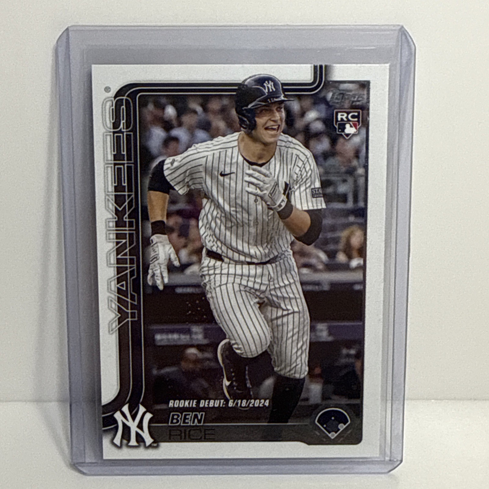 2025 Topps Update Series - Rookie Debut Ben Rice #US25 (RC)