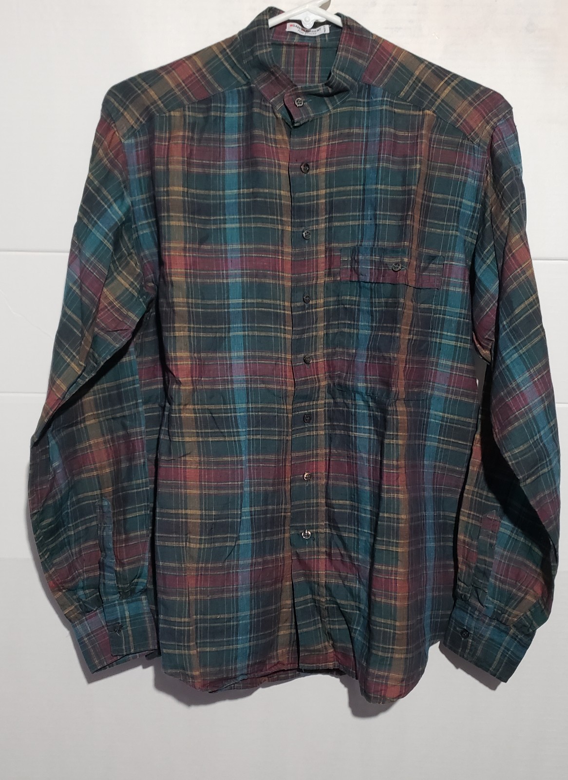 Camicia uomo Saint Laurent Rive Gauche paris vintage anni 70 Made in Italy 14 1 2 32