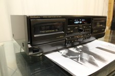 TECHNICS RS-TR373 STEREO DOPPIA CASSETTA DUAL CASSETTE DECK JAPAN *MANTENUTO* #2