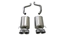 Corsa Xtreme 2.5" Axle Back Exhaust Twin 4.5" Tips Fits 09-13 Corvette C6 6.2L