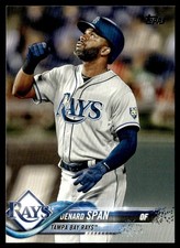 2018 Topps Denard Span Tampa Bay Rays #553