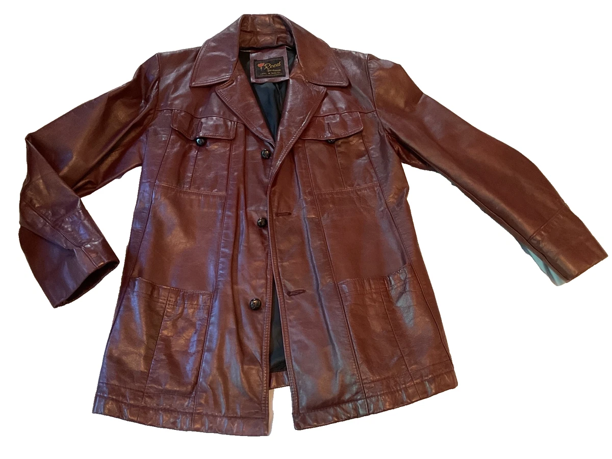 reed sportswear leather jacket products for sale | eBay