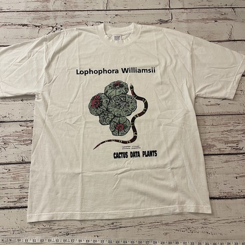 Cactus Store LA T-Shirt XL Williamsii Cactus Data Rare New 2025