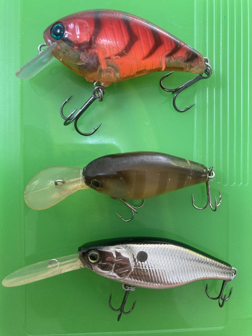 Fishing Lure 3 Types Of Jackall Crankbaits