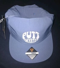 Pukka TriTech Golf Hat Odyssey 'Putt Better' Light Blue Unisex NEW with TAGS 