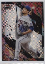 2024 Topps Finest Uncommon Checkerboard Refractor Kodai Senga #144 wo3