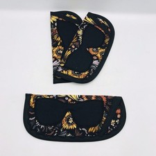 Lot of 3, Handmade Sunglasses Eyeglasses Case Soft Padded Cottage Core 8" x 3.5"