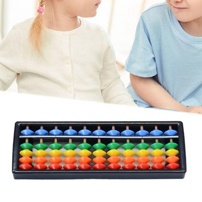 Profi 11 Spalten Mathe Abakus mit bunten Perlen Mathe Rechenwerkzeug