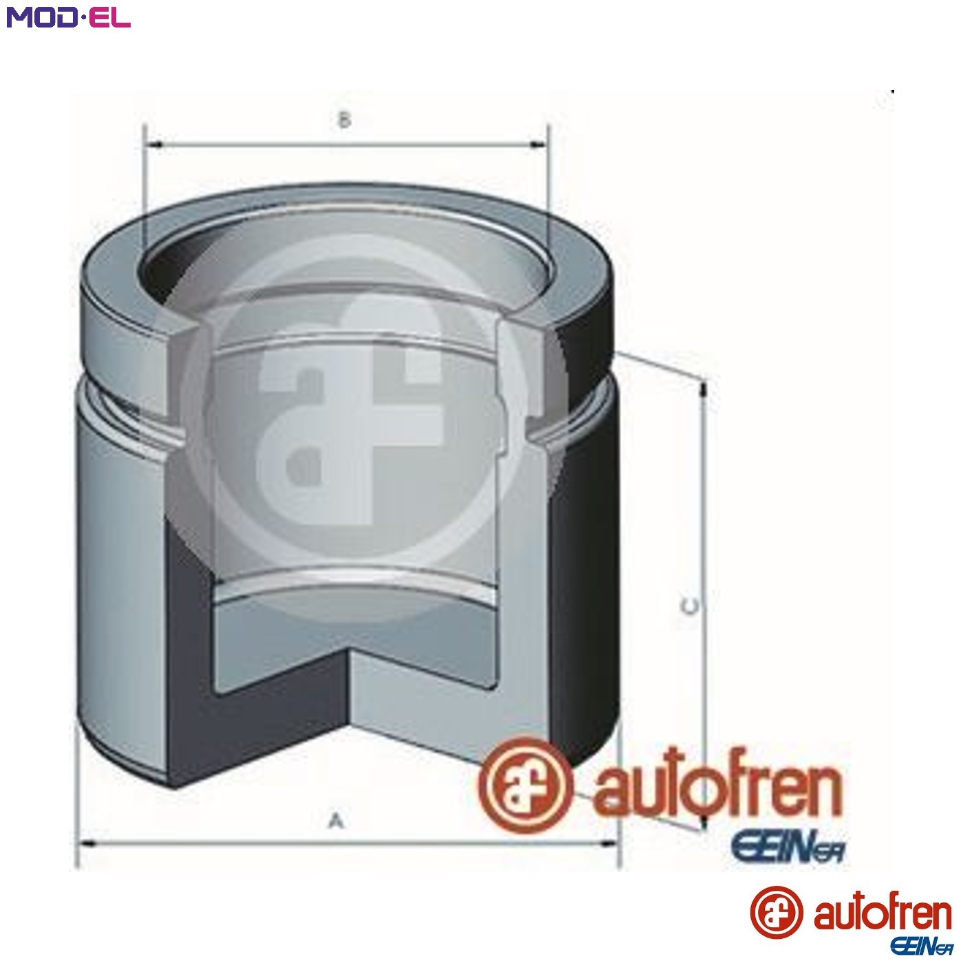 PISTON BRAKE CALIPER D025487 FOR RENAULT CLIO/EURO/III/CAMPUS SCENIC/GRAND  VW