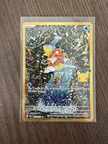 Pokémon TCG Magikarp Paldea Evolved 203/193 Illustration Rare Full Art Holo EN