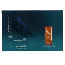 Alfaparf Milano Semi Di Lino Reparative SOS Emergency Oil 0.44 oz 6 Pack