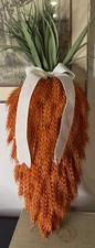 2 Ft Long Carrot Door Wreath Wall Art springtime Easter